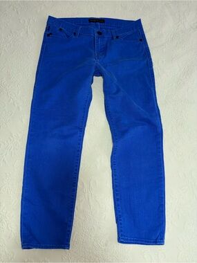 Rock & Republic Jeans Hamburg Electric Blue Slim Stretch Women’s Plus size 14